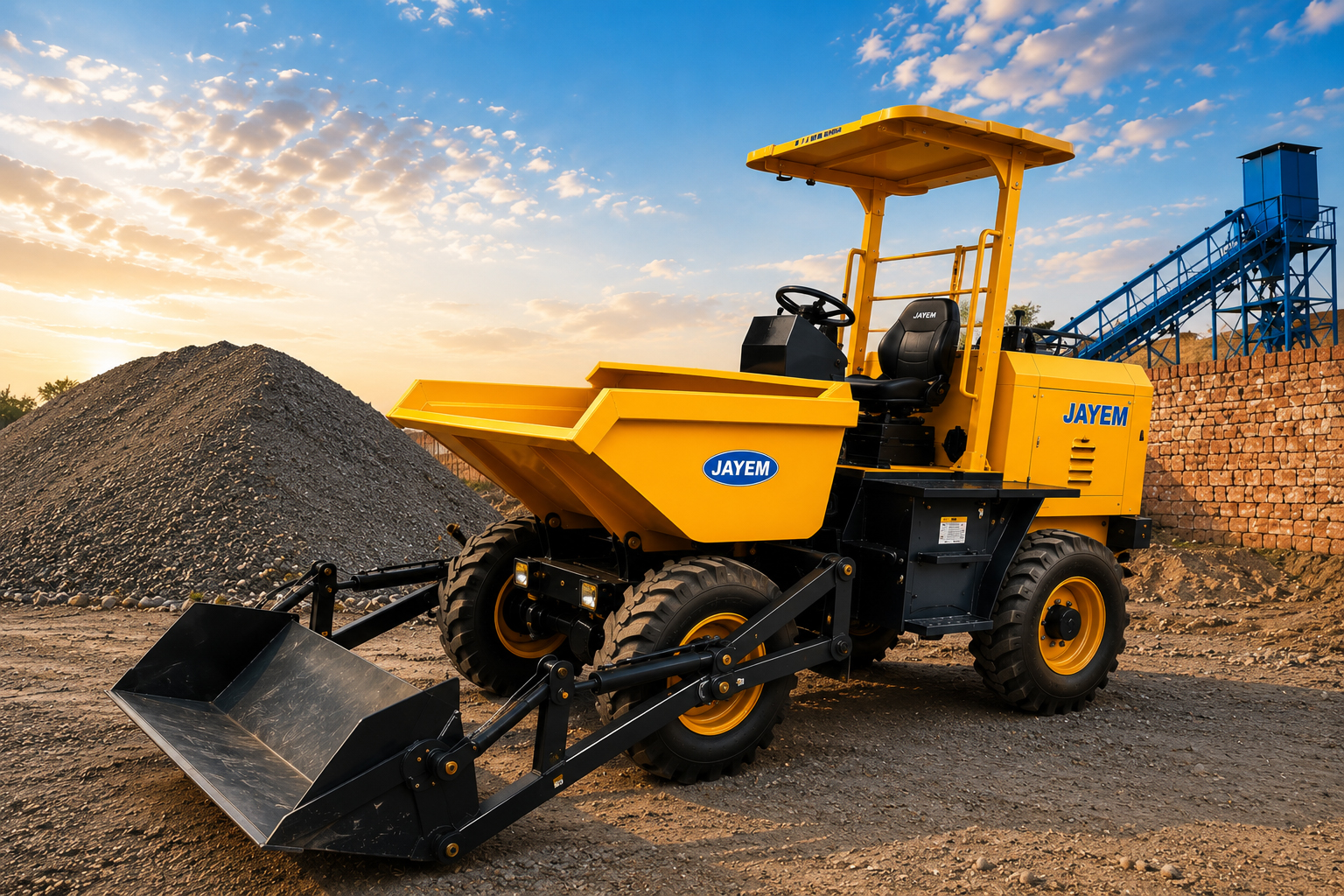 Jayem Self Loading Mini Dumper
